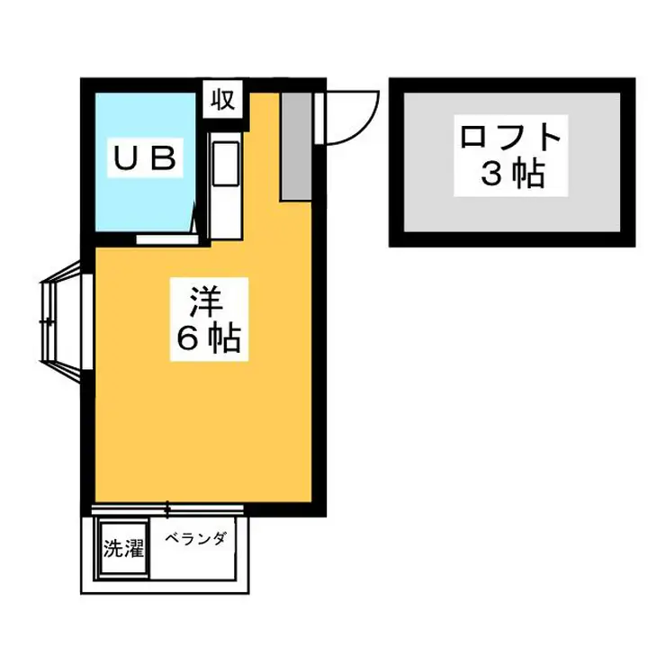 ヒルクレスト 2階階 間取り