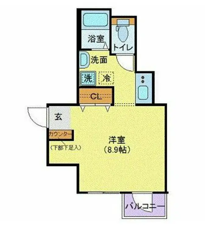 アーバイル日本橋小伝馬町 4階階 間取り