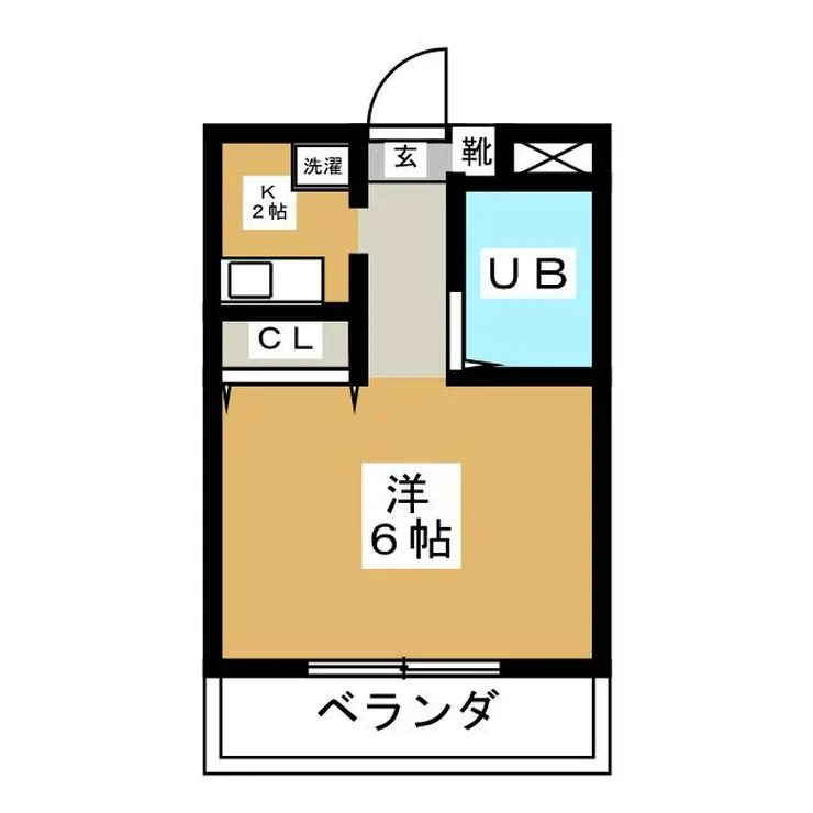 ベルード市川 3階階 間取り