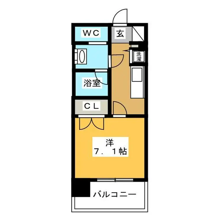 レジディア文京本郷 6階階 間取り