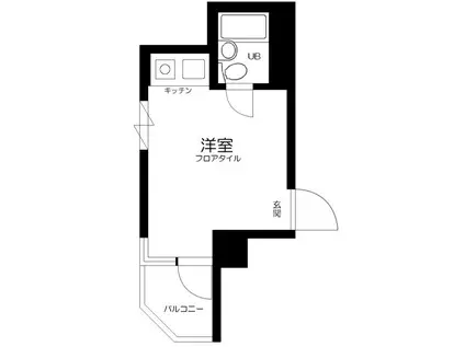 DIK麹町ビル(ワンルーム/7階)の間取り写真