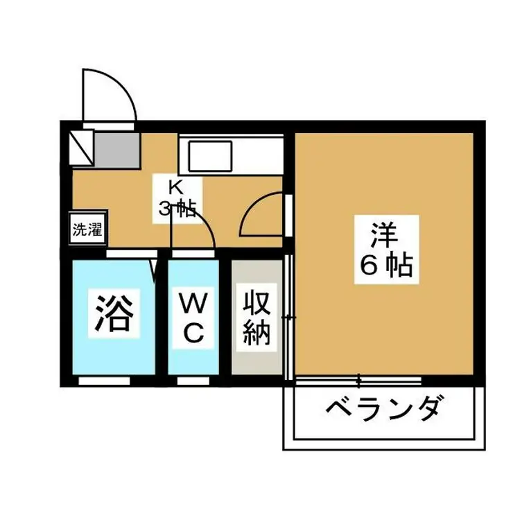 西幕張ビル 2階階 間取り