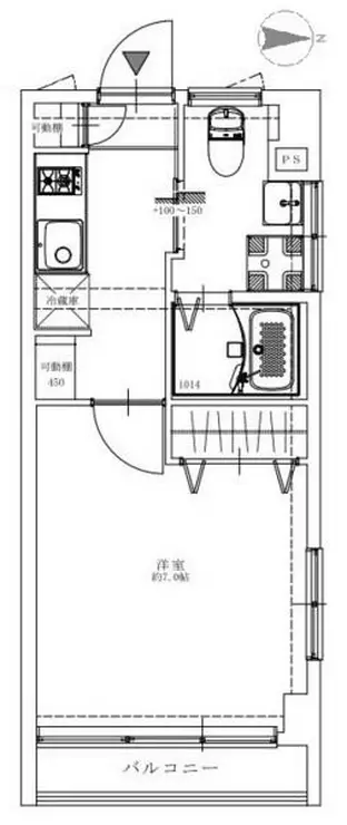 アポロマンション 5階階 間取り