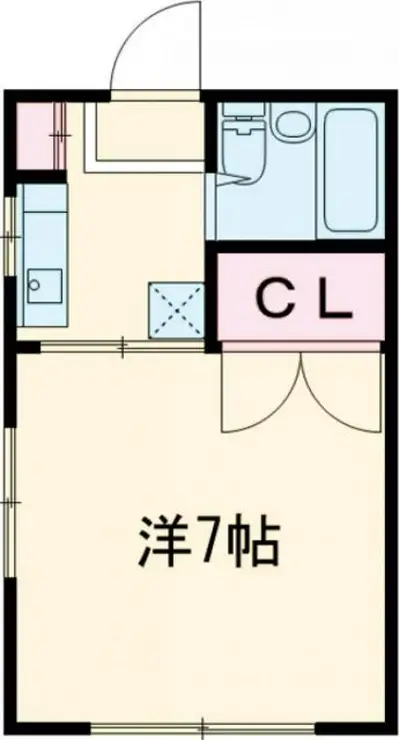 ウエストハイム谷戸 1階階 間取り