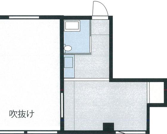 APARTMENT YOKOGAWA-SO(1K/5階)の間取り写真