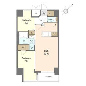 S-RESIDENCE大曽根BRESA(2LDK/5階)の間取り写真
