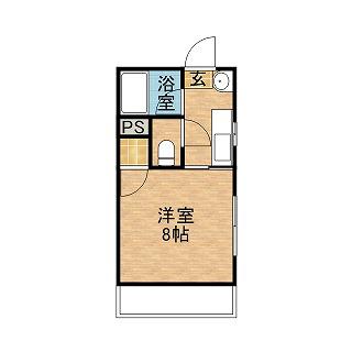 グレイス鴨池壱番館(1K/3階)の間取り写真