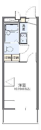 レオパレスホープ21(1K/3階)の間取り写真