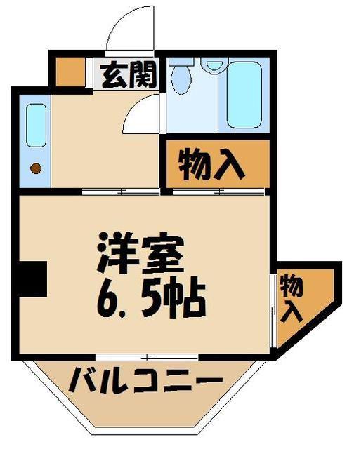 21オギサカ志村坂上(1K/7階)の間取り写真