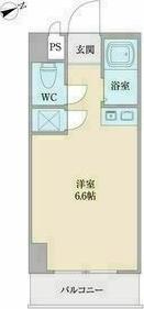 VITA六番町(ワンルーム/3階)の間取り写真