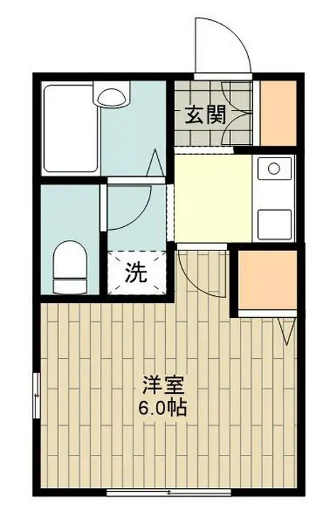 ハイツシャイリーン 2階階 間取り