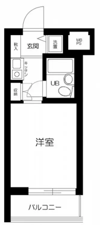 ライオンズマンション新横浜B館 3階階 間取り
