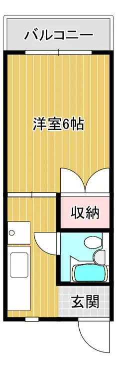 サニーハイツ 2階階 間取り