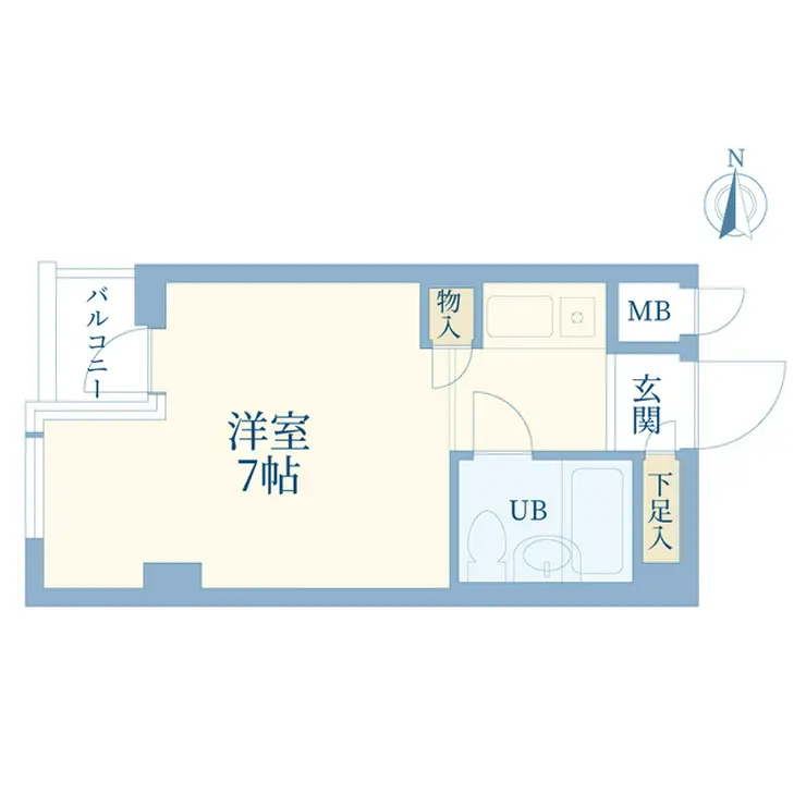 祐天寺センチュリー21 2階階 間取り