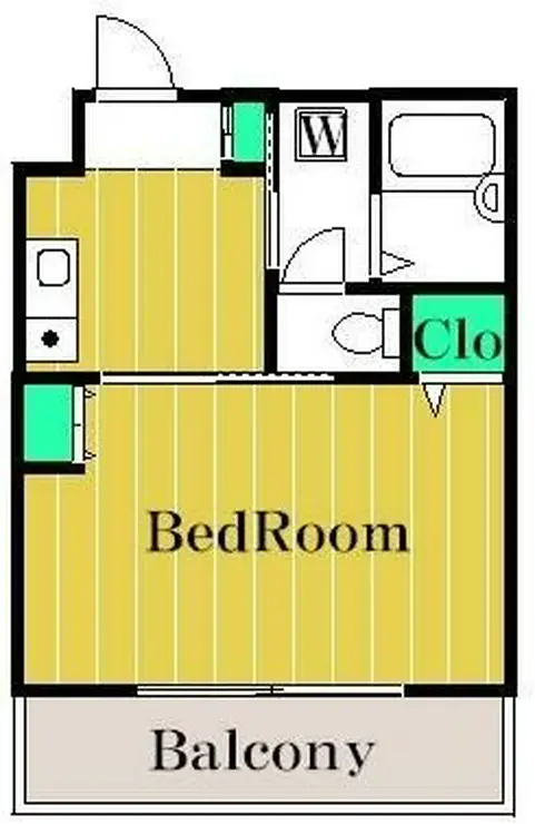 ドミール清澄 3階階 間取り