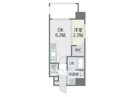 アルティザ箱崎駅前(1DK/5階)の間取り写真