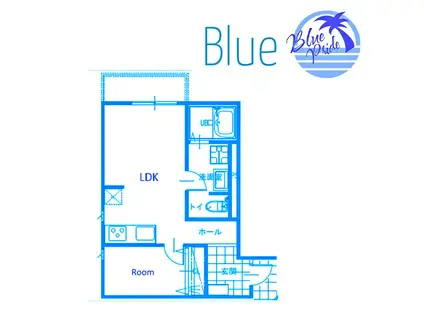 M.GRACE SUGITA(1LDK/3階)の間取り写真