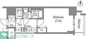 SHOKEN RESIDENCE名古屋(1K/14階)の間取り写真