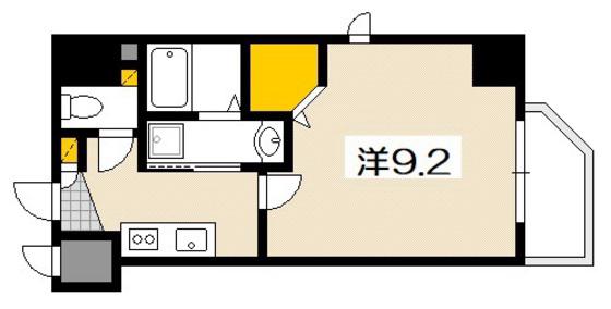 EIGHT VALLEY59 五日市駅前(1K/9階)の間取り写真