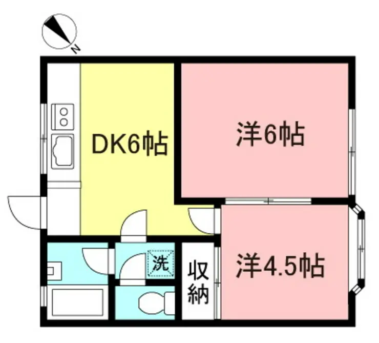 ジュネス 1階階 間取り