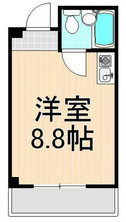 シティアイ五反野 9階階 間取り