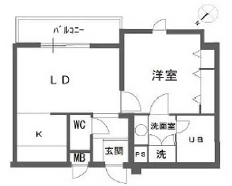 エルスタンザ中目黒 1階階 間取り