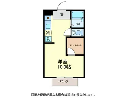 ソニード・レジデンス(ワンルーム/2階)の間取り写真