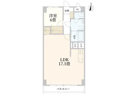 秀和目黒駅前レジデンス(1LDK/8階)の間取り写真