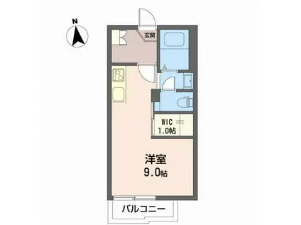 アネックスマツヤ(ワンルーム/2階)の間取り写真