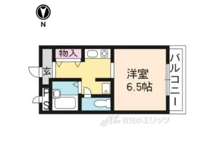 アーバンオネスト(1K/2階)の間取り写真