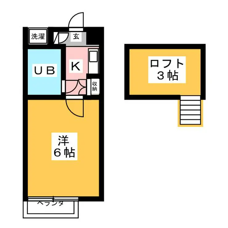 ラークヒルズK2 2階階 間取り