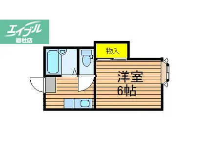 アドナイ・イルエ(1K/1階)の間取り写真