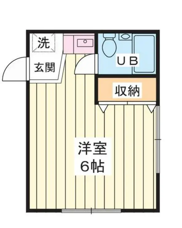 ソラール海楽 1階階 間取り
