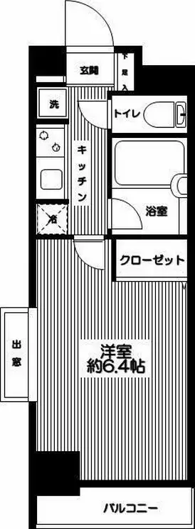 ヴェルト西巣鴨 5階階 間取り
