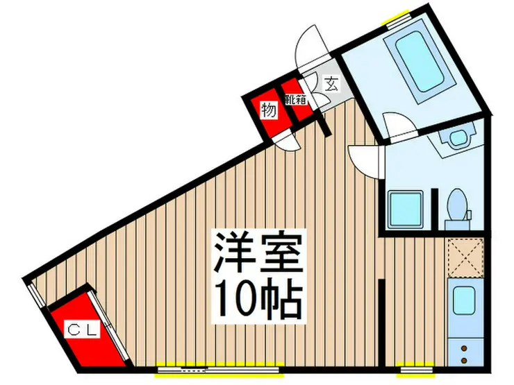 ヴォーヌング和光 1階階 間取り
