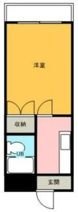 エクセル河原 4階階 間取り