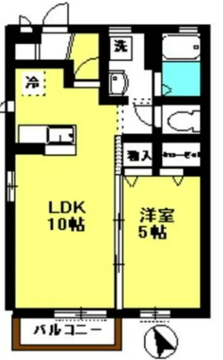 フランメゾン 1階階 間取り