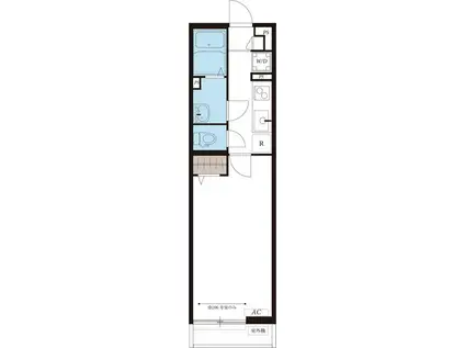 リブリティエラ(1K/3階)の間取り写真