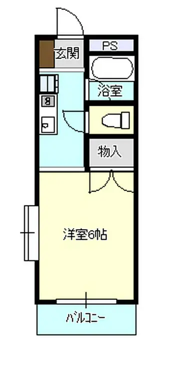 丸幸マンション 2階階 間取り