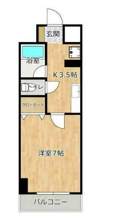 サンテミリオン八王子中町 1階階 間取り