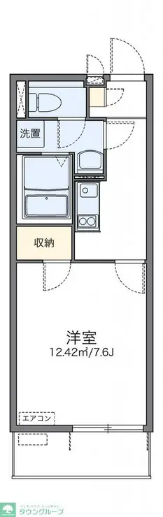 レオネクストブラザーズハイツ 2階階 間取り
