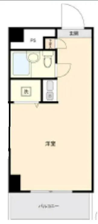 オクトワール横浜戸部 3階階 間取り