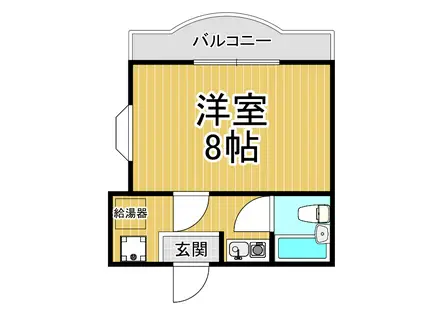 セレクト三愛(1K/2階)の間取り写真