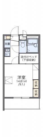 レオパレス川添(1K/2階)の間取り写真