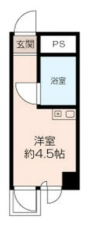 パークハイム能見台 2階階 間取り
