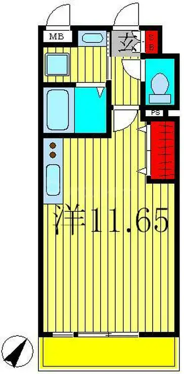 かじかわ 4階階 間取り