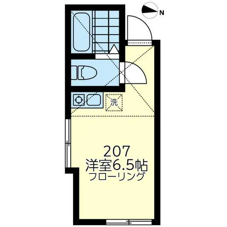 ユナイト白楽エドモンドの杜 2階階 間取り