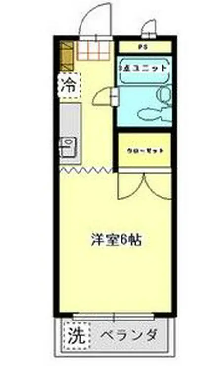 多摩セントラルビル 2階階 間取り