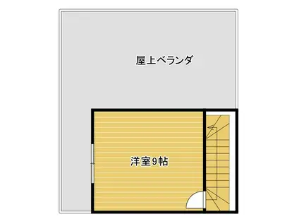 ショージタナカハイツ アネックス(2LDK/3階)の間取り写真