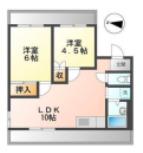 リージェント北本庄(2LDK/2階)の間取り写真